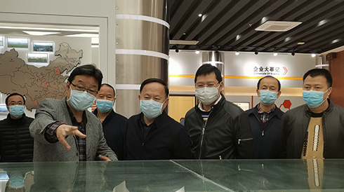 政企同心，，，春暖花开—记政府到访百乐博开展暖春行