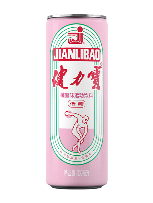 百乐博桃蜜味运动饮料（含气型）