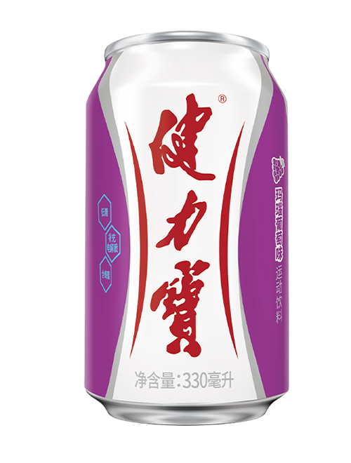 百乐博玛瑙葡萄味运动饮料（含气型）